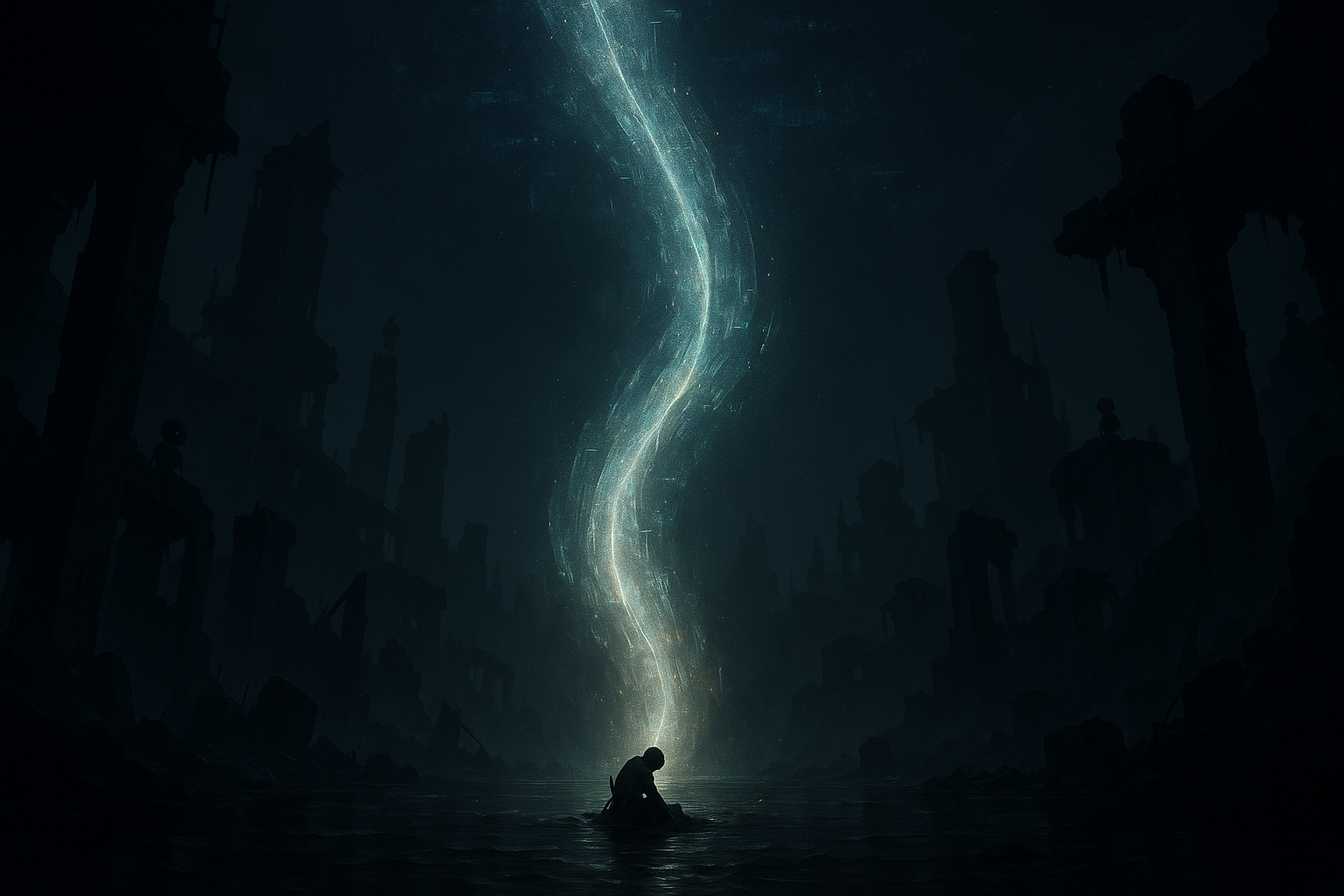 Data pulse reaching the sky
